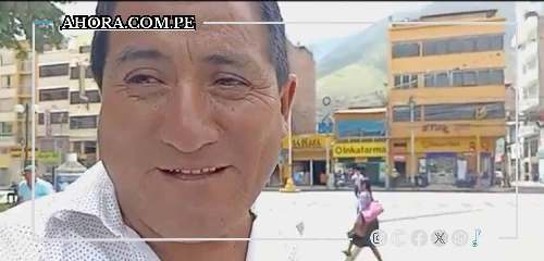 Alcalde de San Pedro de Chaulán evita dar declaraciones a la prensa