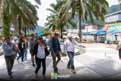 Culminación de la Alameda Perú se proyecta para el 20 de febrero en Tingo María