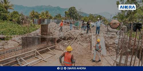 Continúa construcción de alcantarilla en Agua Dulce, Supte San Jorge