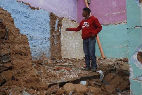 Consorcio Vía Crucial negó ser responsable de daños y derrumbes de casas en El Mirador