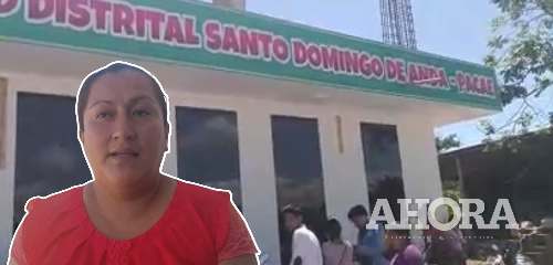Invasores interrumpieron proceso de transferencia de la municipalidad de Santo Domingo de Anda