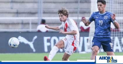 Perú pierde ante Paraguay en su debut en el Sudamericano Sub-20