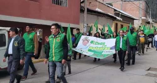 Subprefecto no brindó garantías a Pasco Verde para cierre de campaña