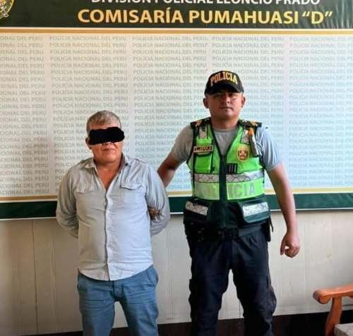 Detienen a hombre con requisitoria por delito contra la libertad sexual en Pumahuasi