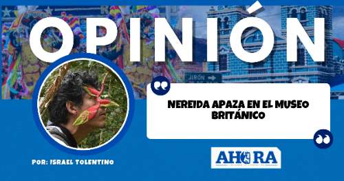 NEREIDA APAZA EN EL MUSEO BRITÁNICO