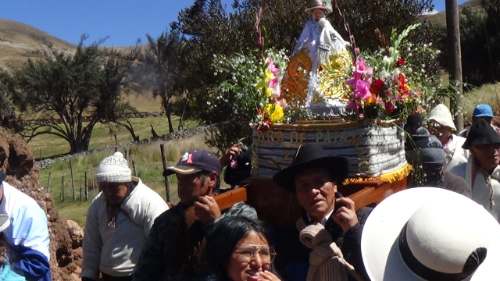 Celebraron San Pedro y San Pablo en comunidades de Pasco