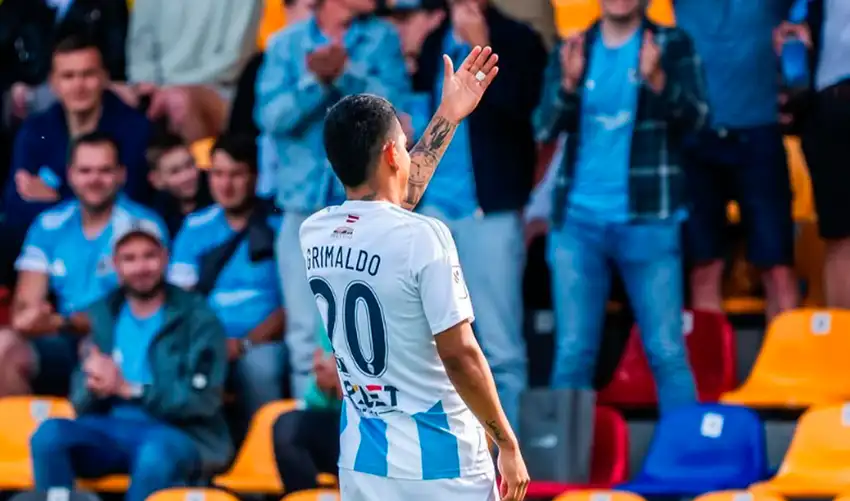 Joao Grimaldo jugará en el Sparta Praga tras brillar en Letonia