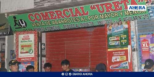 Asalto a tienda “Comercial Ureta”: uno de los implicados sería extrabajador
