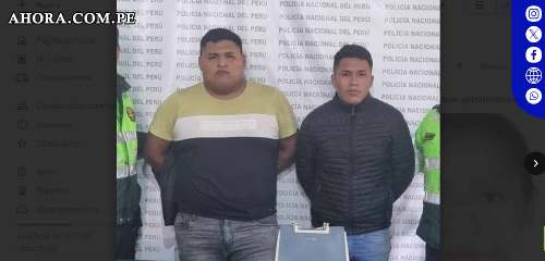 Desmantelan banda criminal en Huánuco durante flagrancia de robo