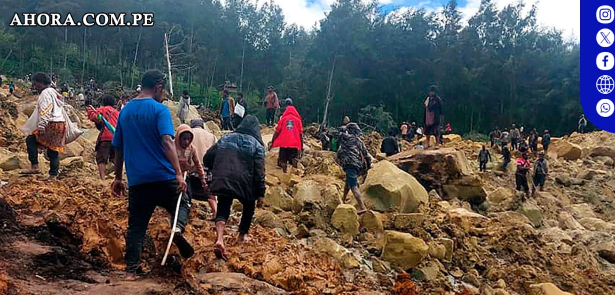Tragedia en Papúa Nueva Guinea: Más de 600 muertos posibles tras deslizamiento de tierra