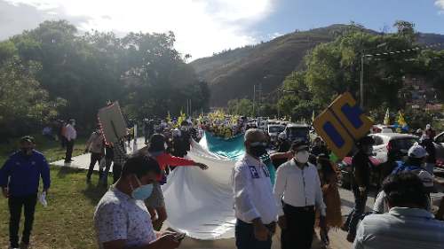 Ewer Portocarrero agradeció el apoyo de simpatizantes a su candidatura