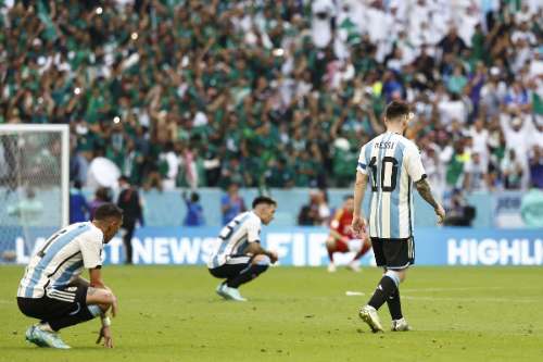 Argentina sucumbe ante una sorprendente Arabia Saudita