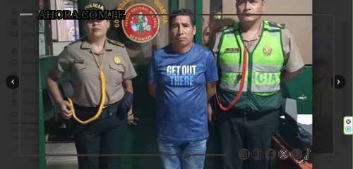 Cae sospechoso con cinco ordenes de captura en Amarilis
