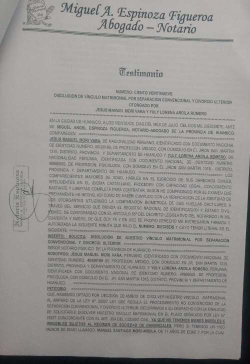 Médico legista desmintió a su exesposa sobre manutención de su hijo