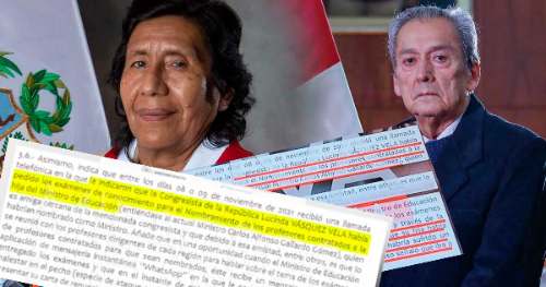 Hija del ministro de Educación y congresista de Perú Libre implicadas en filtración de prueba docente