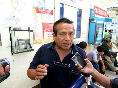 "Trabajadores del hospital Valdizán vienen siendo maltratados"