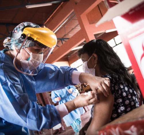 Más 90% del sector salud en Huánuco ya se encuentra vacunado contra el COVID-19