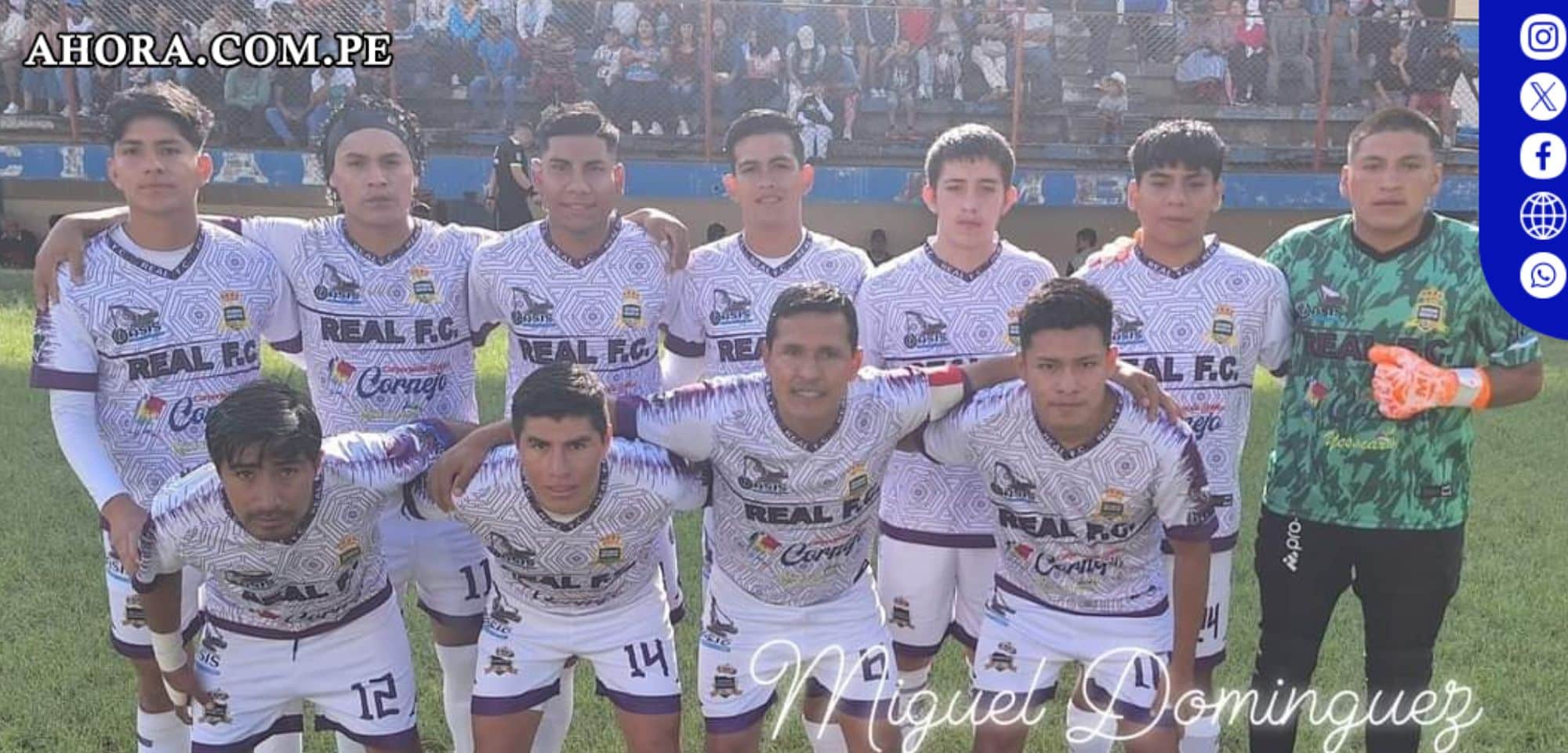 Real FC se corona campeón de la primera rueda en la liga de Ambo