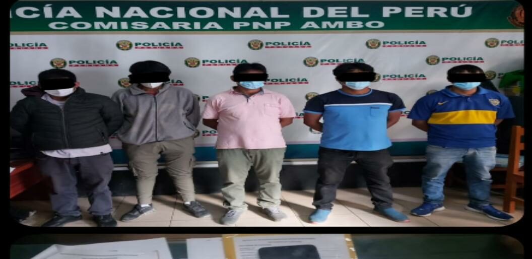 Ocho sujetos fueron intervenidos con celulares de dudosa procedencia