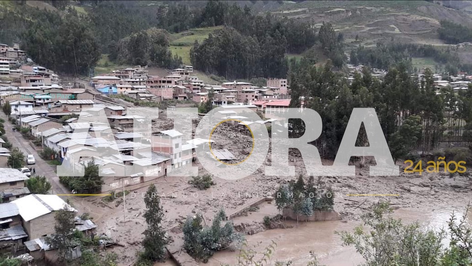 Llevan ayuda humanitaria para familias afectadas por huaico en Huacrachuco