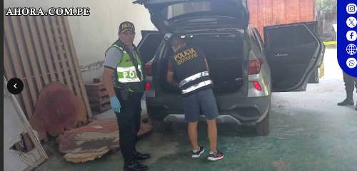 Camioneta desaparecida de sede policial en Tingo María recuperada en operativo