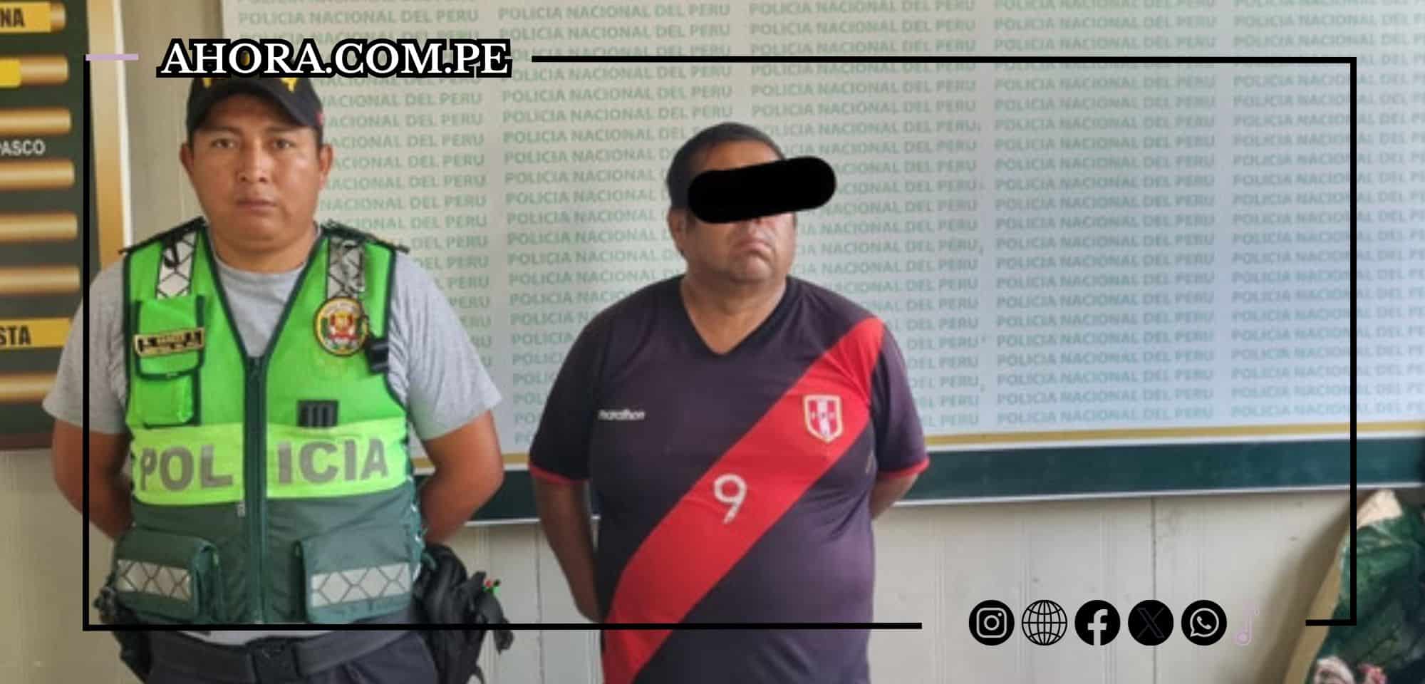 Detenido buscado por tráfico ilegal en carretera Federico Basadre