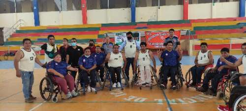 Huánuco campeón en básquetbol en silla de ruedas