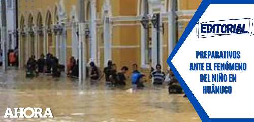 Preparativos ante el fenómeno del Niño en Huánuco