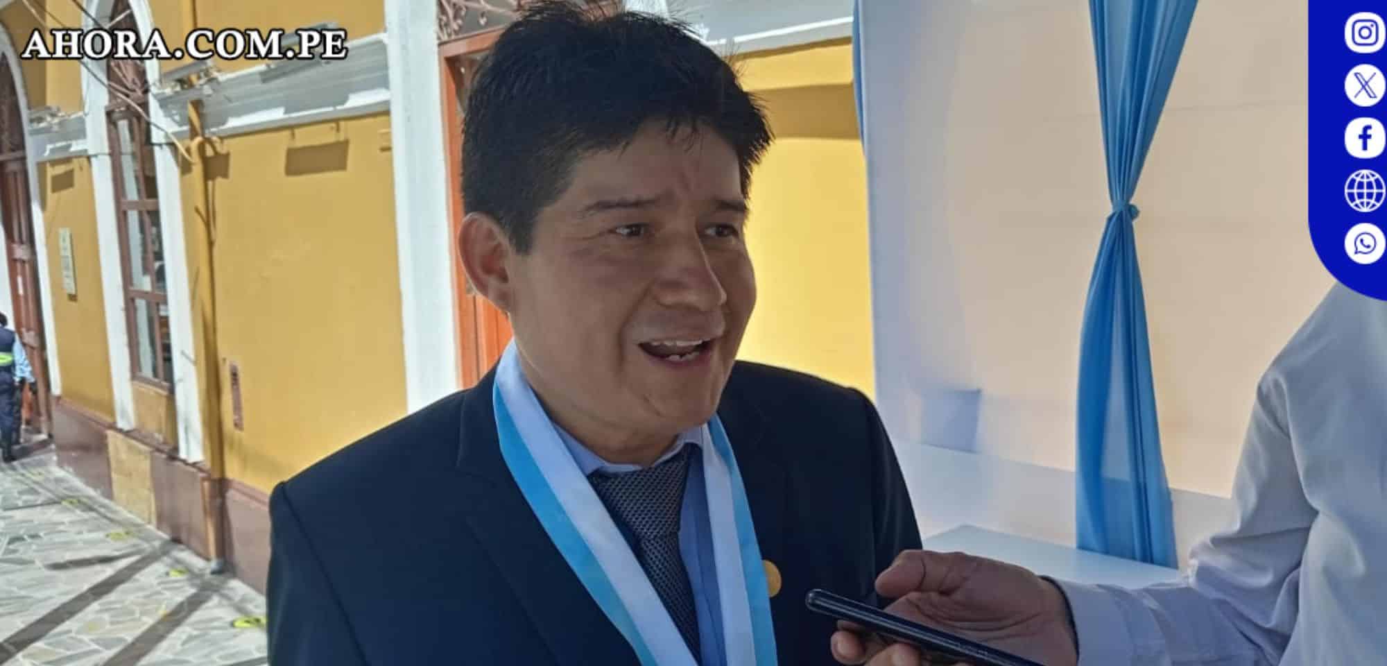 Alcalde de Mariano Dámaso Beraún celebra 72 años de creación política