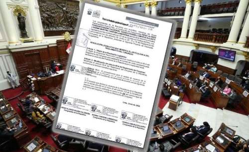 Congreso pretende reducir votos para vacancia presidencial