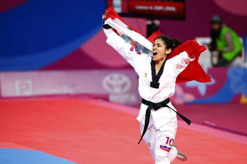 Angélica Espinoza, paradeportista peruana, es la número uno del mundo en Para Taekwondo.