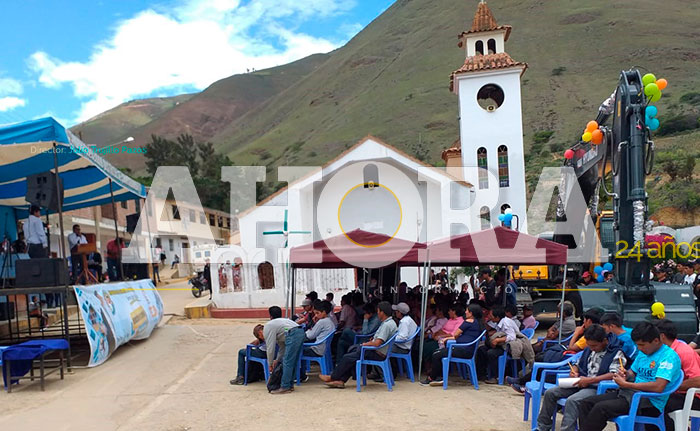 Churubamba realizó audiencia de rendición de cuentas