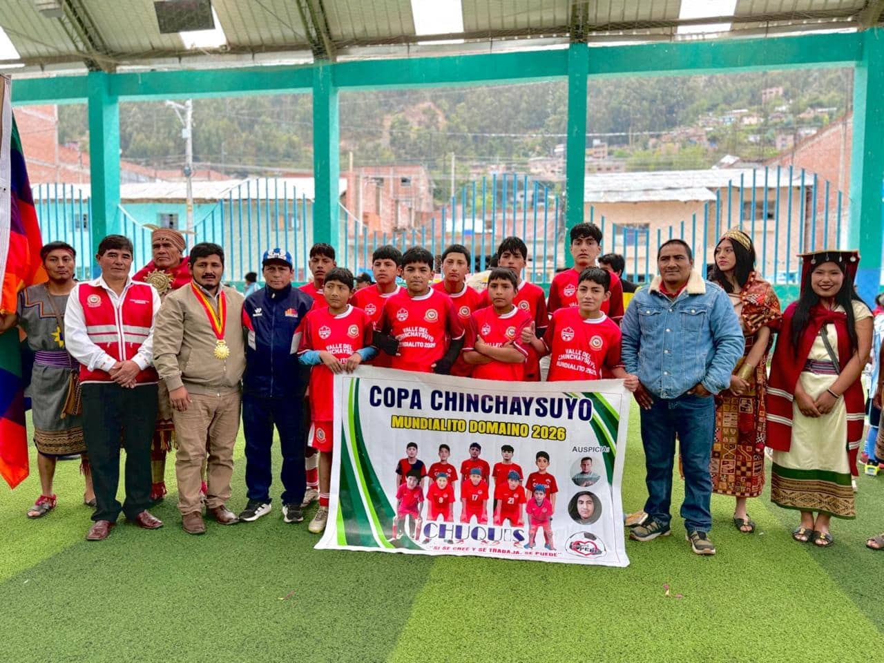 La Unión abrió el Mundialito Valle del Chinchaysuyo 2026 con desfile y fiesta deportiva