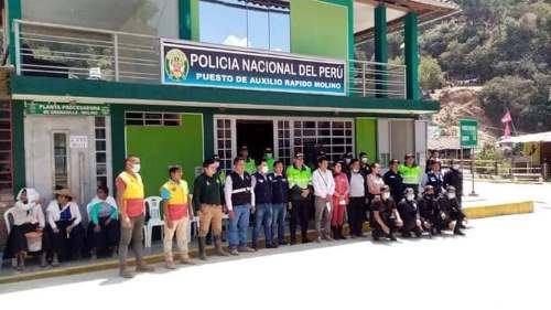 Autoridades inauguran Puesto de Auxilio Rápido en Molinos