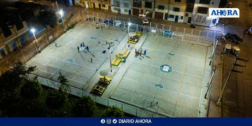 Parque Cahuide estrena luminarias LED para mayor seguridad