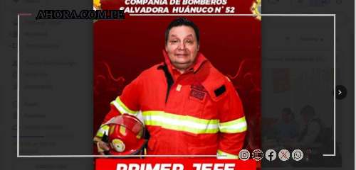 Bombero jefe niega haber sido detenido y atribuye denuncia a conflicto interno