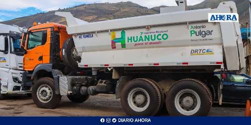 Negligencia: 11 de 18 volquetes nuevos de la DRTC inoperativos y sin placas