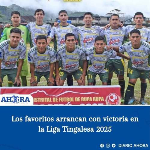 Los favoritos arrancan con victoria en la Liga Tingalesa 2025