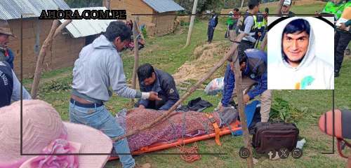 Transportista apuñalado a muerte en Pachas: Fémina detenida en el lugar del crimen