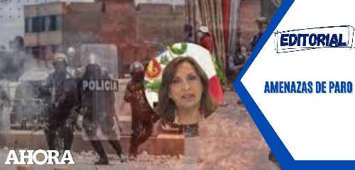 Amenazas de paro