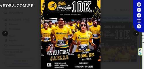 Club Pata Amarilla organiza carrera pedestre 10k por su aniversario