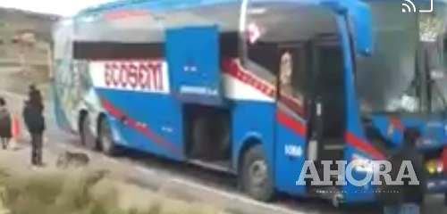 Abuso: Bus de la empresa Ecosem dejó varados a decenas de pasajeros