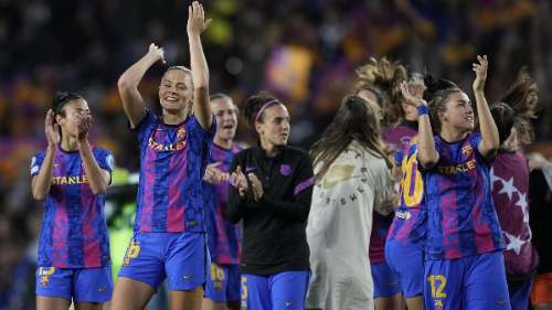 Barcelona goleó en la Champions femenina