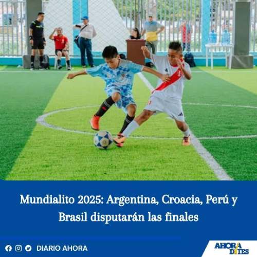 Mundialito 2025: Argentina, Croacia, Perú y Brasil disputarán las finales