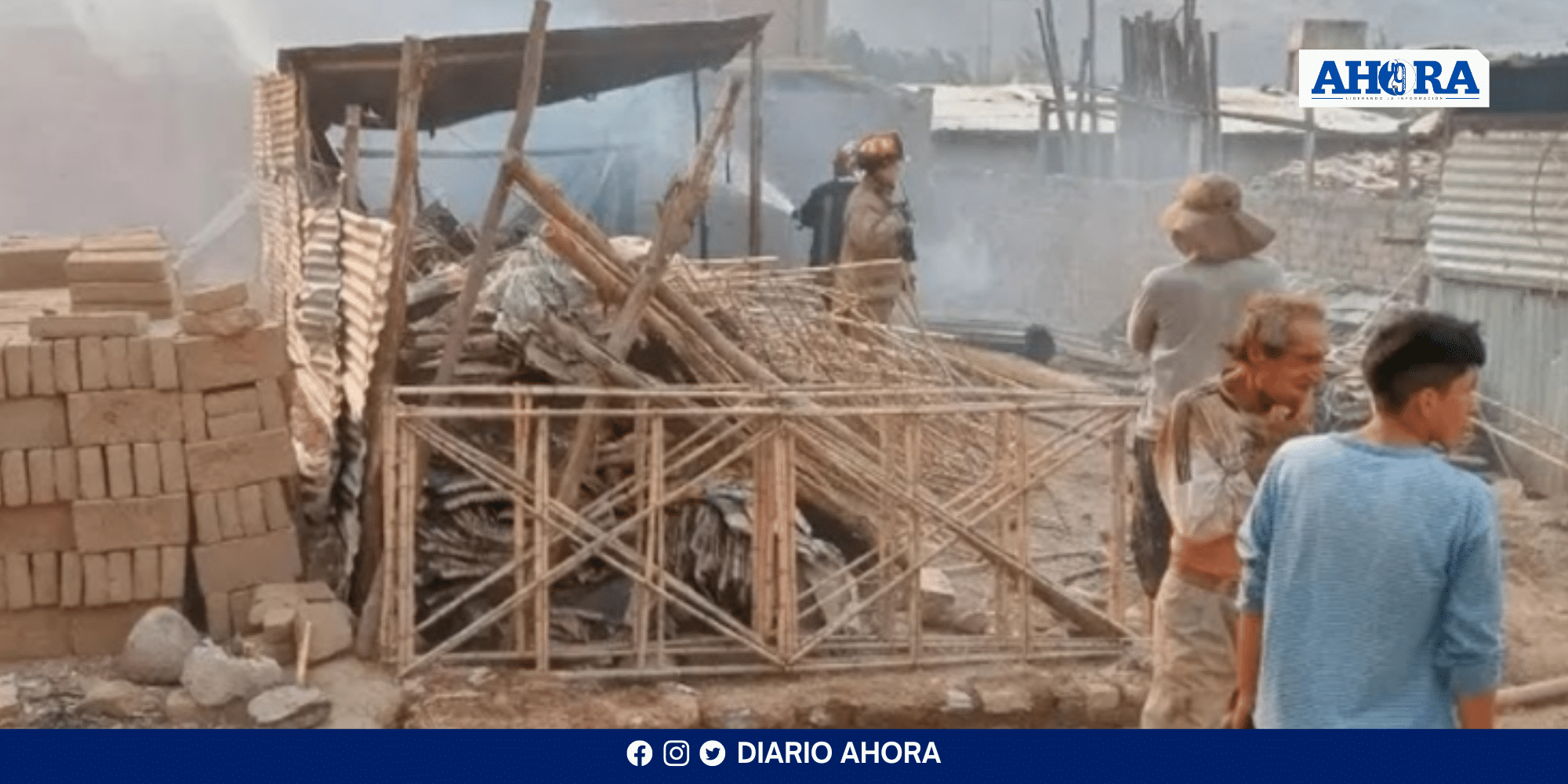 Explosión en taller pirotécnico ilegal en Amarilis deja dos heridos graves