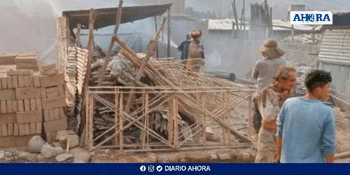 Explosión en taller pirotécnico ilegal en Amarilis deja dos heridos graves