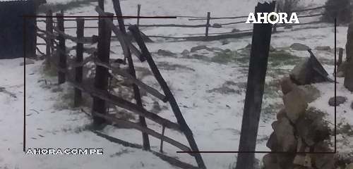 Intensa granizada afecta a la provincia de Dos de Mayo y zonas aledañas