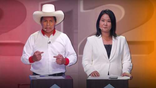 Intención de voto CPI: Castillo 35.5%, Keiko 23.1%
