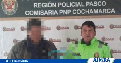 Detienen en Pasco a sujeto acusado de secuestro y violación de menor