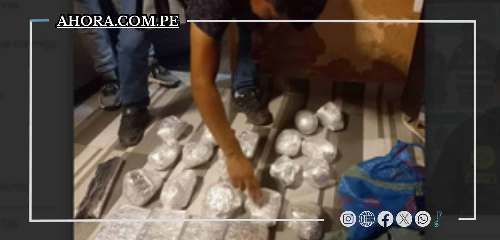Caen 'Ratina' y 'Rata' con 20 kilos de droga y 24 mil soles en Castillo Grande